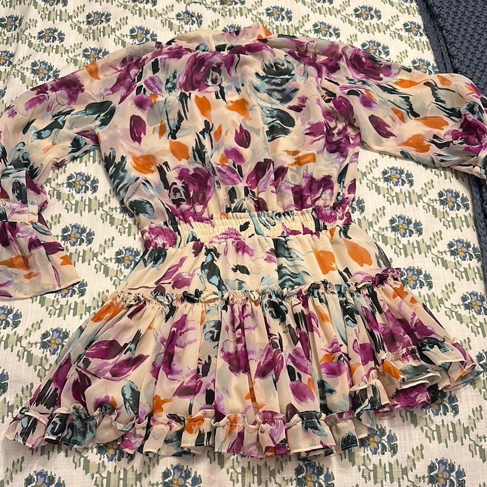 Floral Ruffle Dress - Picture 6 of 6